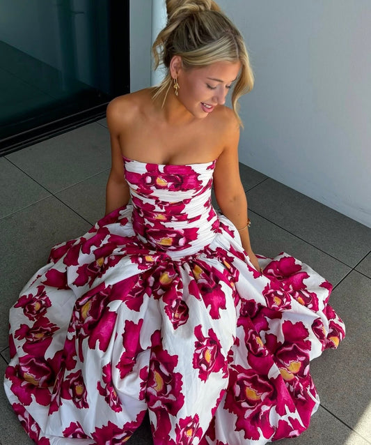 bubble hem maxi