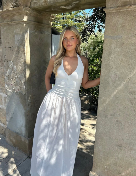leila halter dress