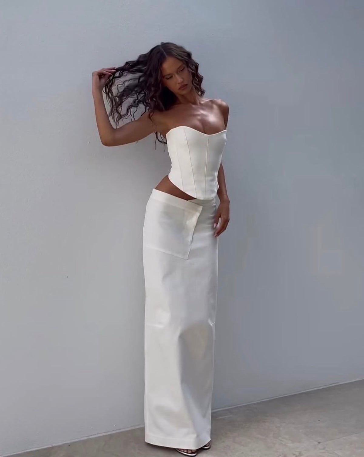 harlow bustier & heidi skirt
